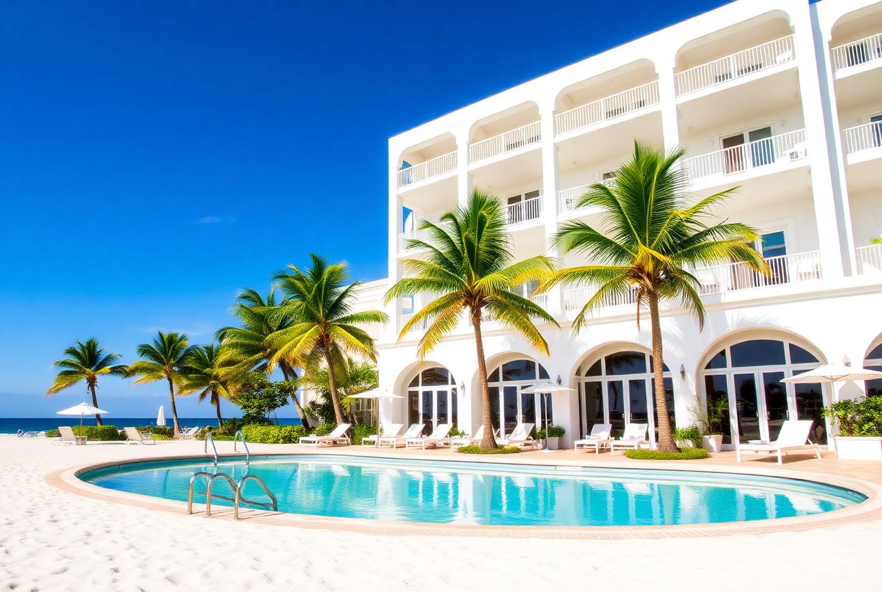 Villa Sinclair boutique hotel on Hollywood Beach